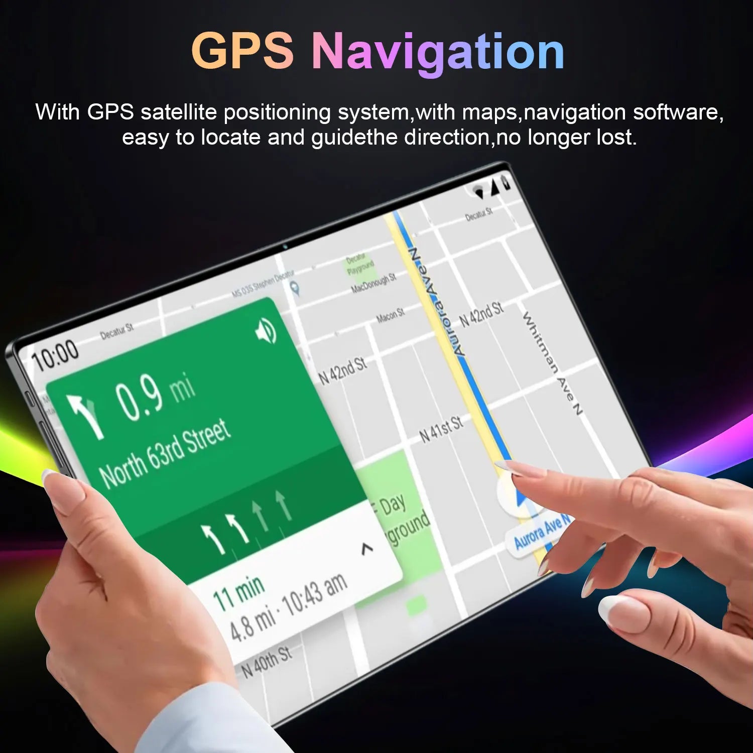 Nouvelle tablette mondiale 5G 2026 de 10,36 pouces, Android 13, 16 Go, 1 To, 20000 mAh, 4K HD, Wi-Fi 5G, Bluetooth, WPS