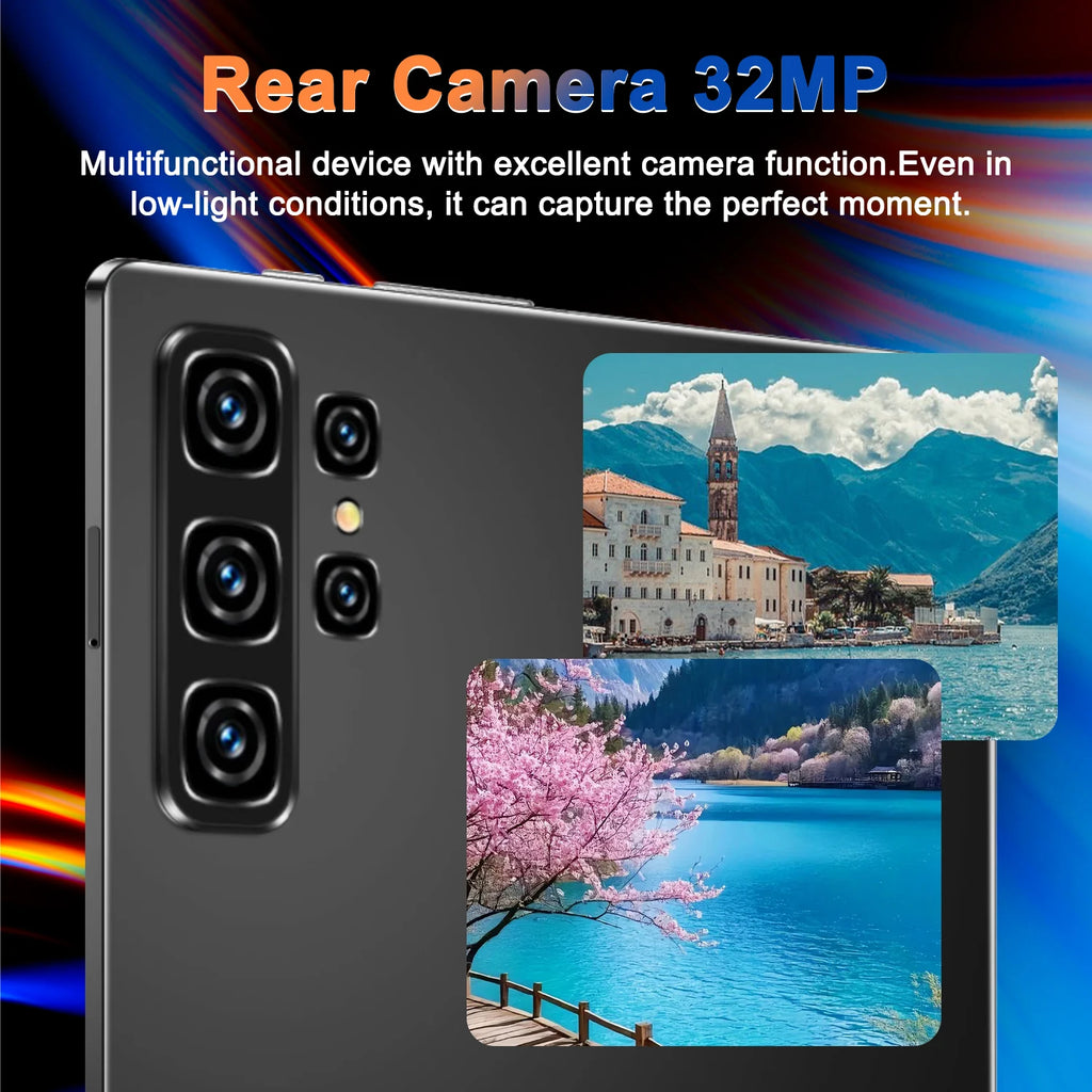 Nouvelle tablette Android 13.0 5G 2026, 14 cœurs, 20000 mAh, écran HD 10,36 pouces, caméra 16MP + 32MP, 16 Go de RAM + 1 To de ROM, double SIM, Bluetooth, GPS, WPS Office, Type-C