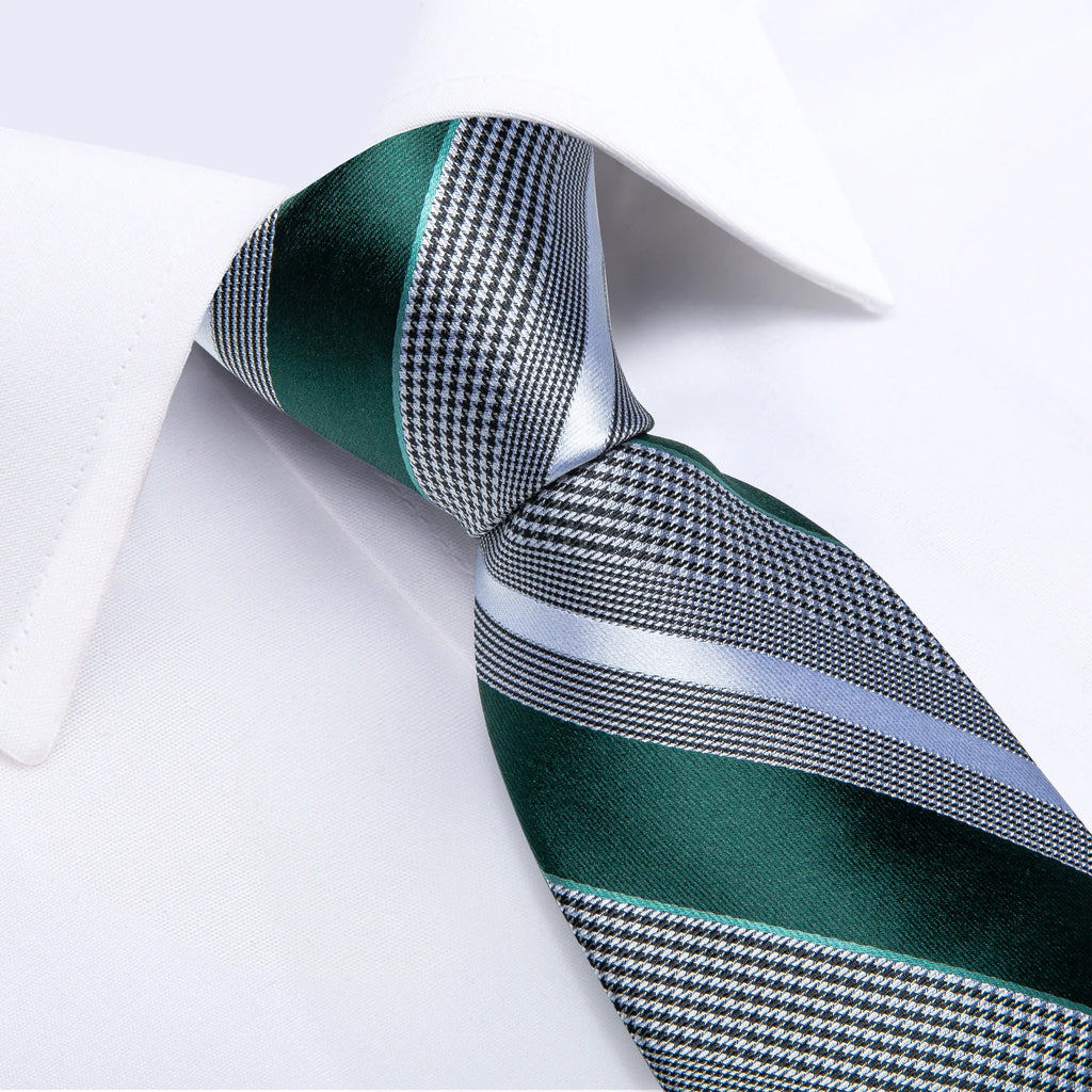 Free Shipping Men's Tie Classic Wedding Necktie and Pocket Square Cufflinks Set Paisley