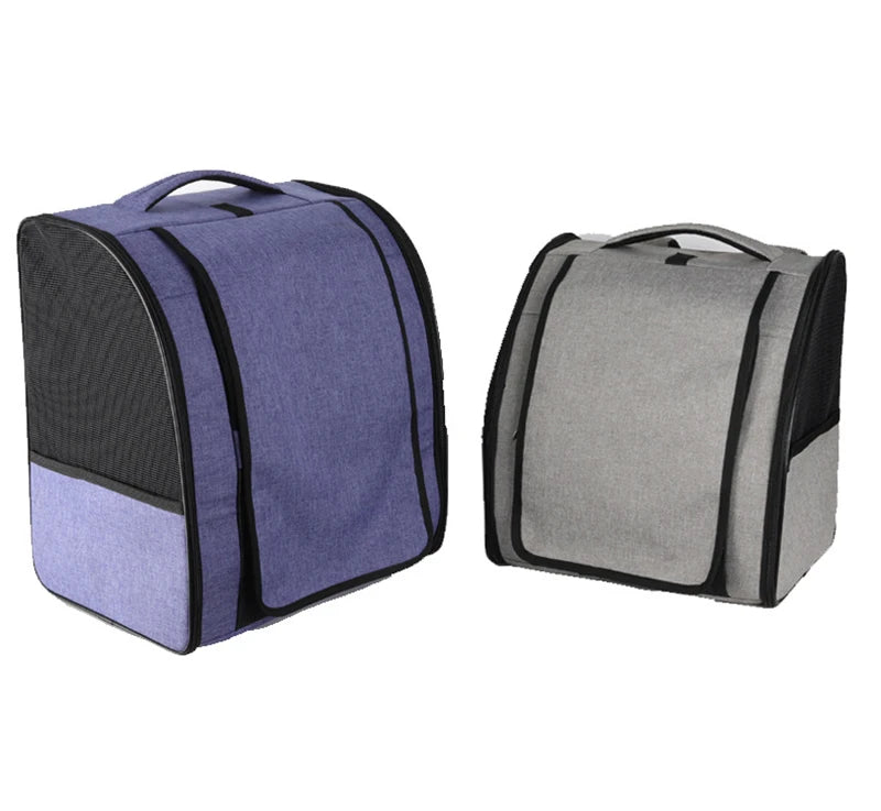 Sacs à dos pour animaux de compagnie, sac à bandoulière respirant pour l'extérieur, pour petits chiens et chats, sac à dos pliable de voyage Portable, fournitures pour animaux de compagnie