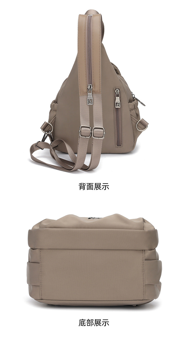 Outdoor Travel Backpack Women's New Chest Bag Lightweight Commuting Crossbody Bag Sports Mountain Climbing Multifunctional Small Backpack
