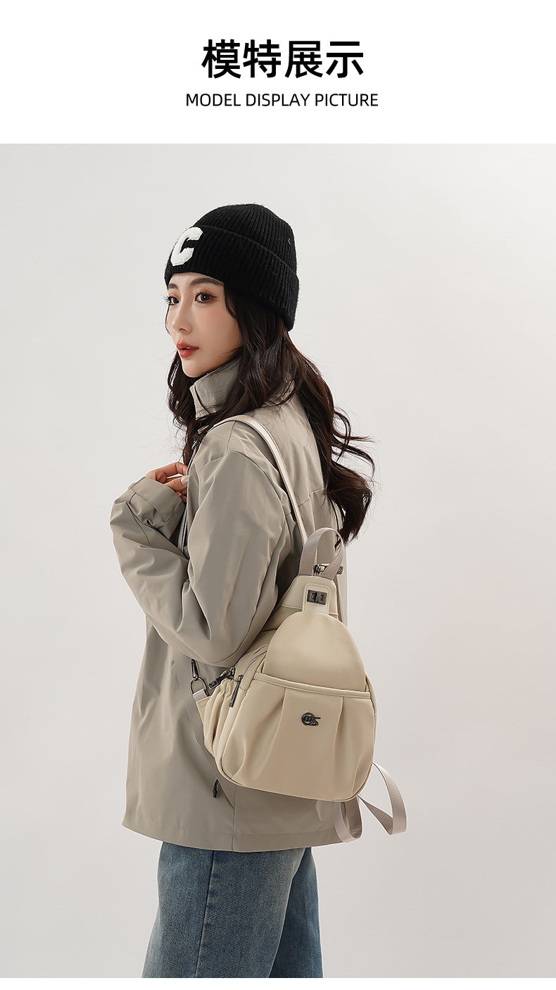 Outdoor Travel Backpack Women's New Chest Bag Lightweight Commuting Crossbody Bag Sports Mountain Climbing Multifunctional Small Backpack