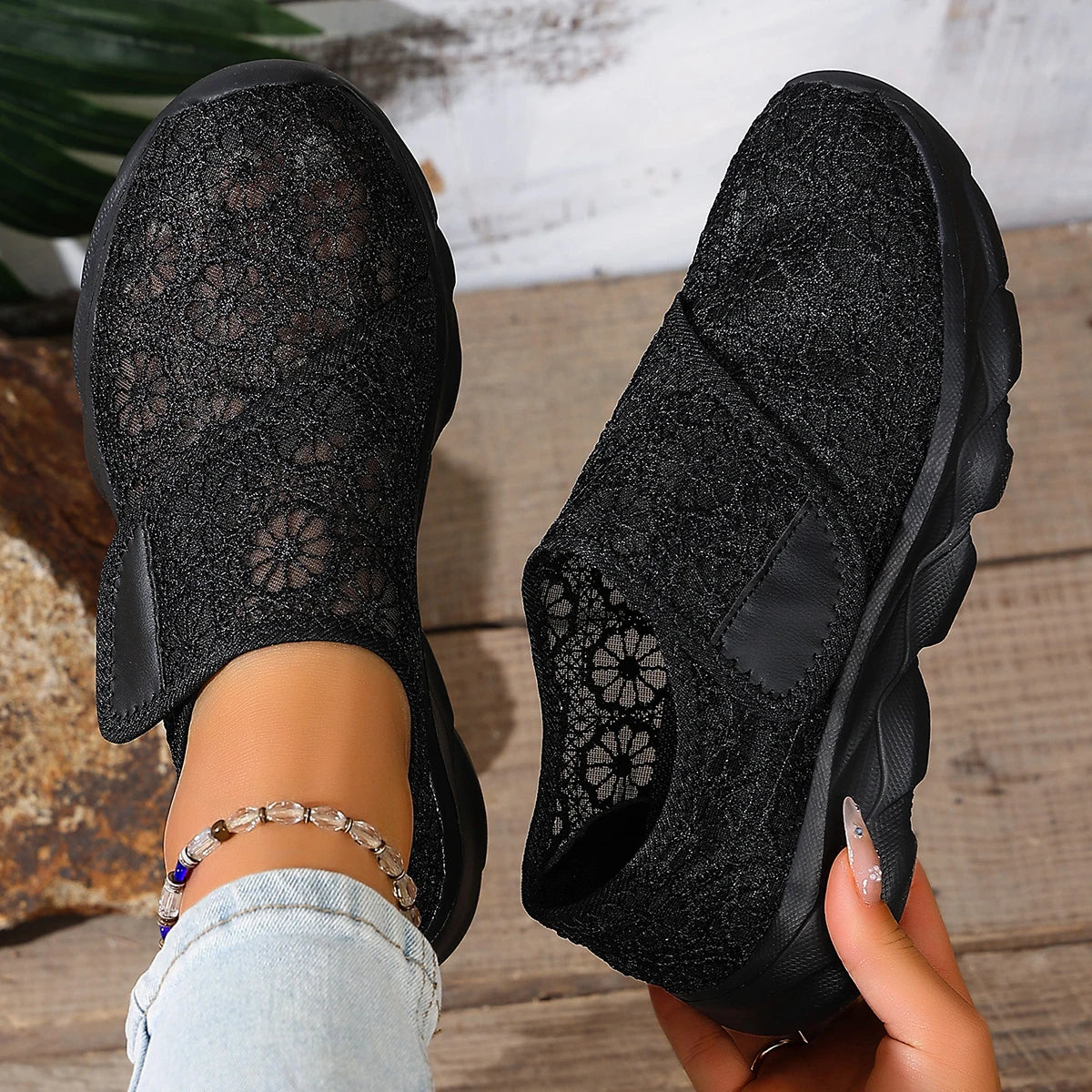 Chaussures de marche orthopédiques d'été décontractées pour pieds larges et enflés, avec ajustement pour l'éversion du pouce, souples et confortables, pour diabétiques