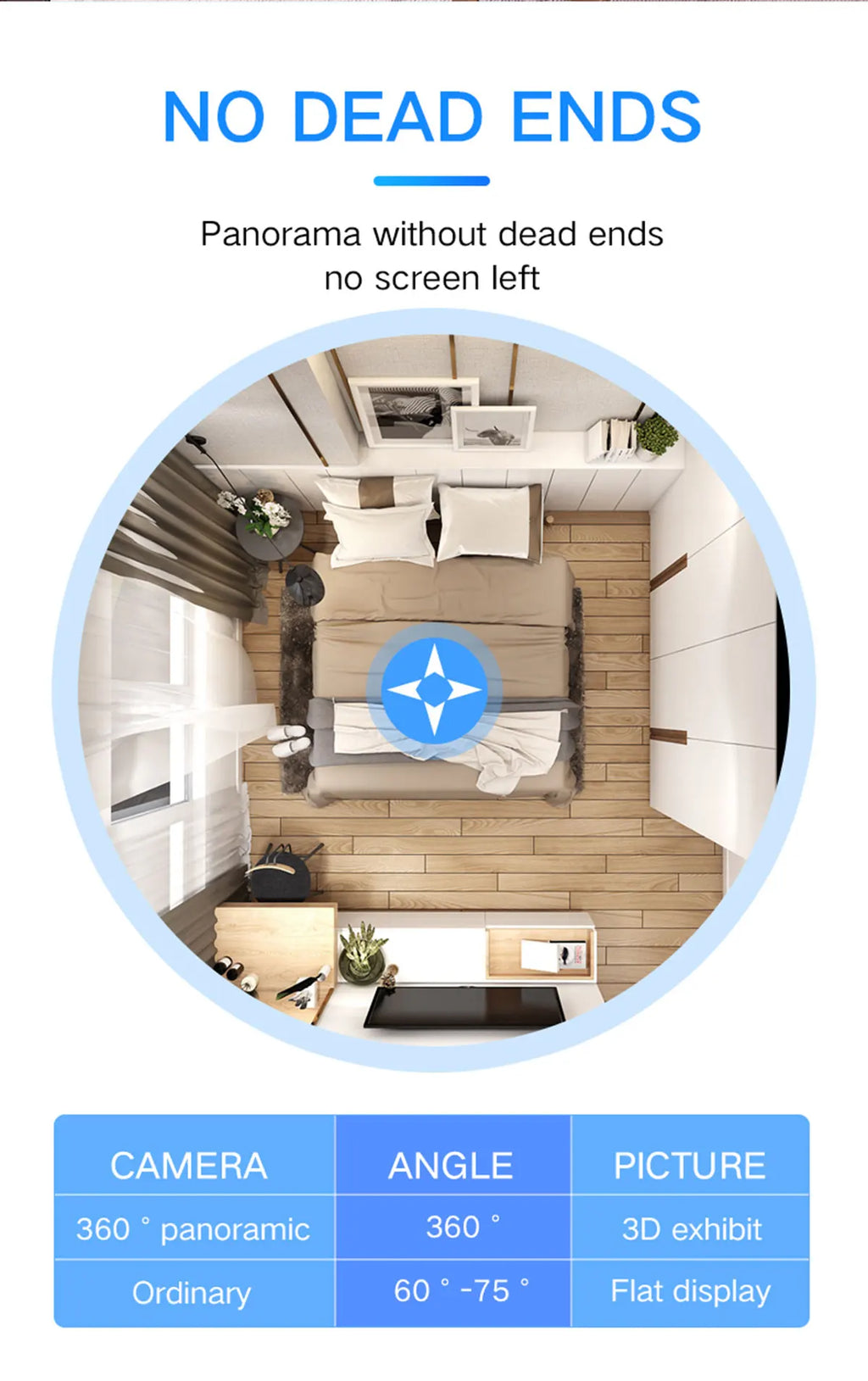 Caméra de Surveillance couleur Vision nocturne moniteur de sécurité automatique suivi humain Zoom intérieur Wifi Miini caméra IP