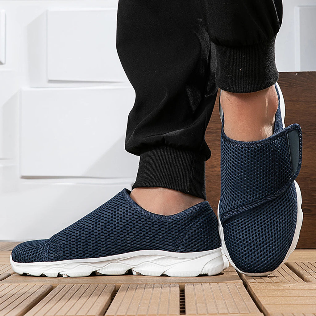 Chaussures orthopédiques décontractées pour pieds larges, gonflées, réglage de l'éversion du pouce, chaussures de marche pour diabétiques, souples et confortables, nouvelle collection