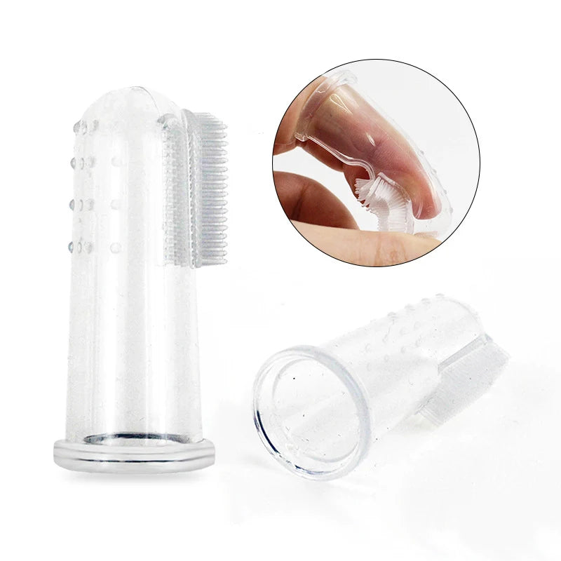 Brosse à dents Super douce pour animaux de compagnie, brosse pour chien en peluche, mauvaise haleine, tartre, outil de nettoyage pour chien et chat, fournitures pour animaux de compagnie