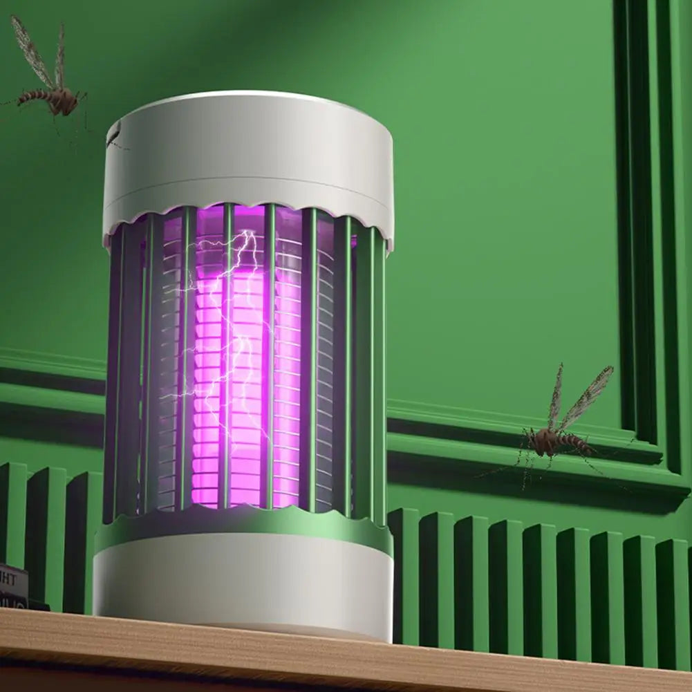 Lampe anti-moustiques à choc électrique, lumière UV USB, piège anti-moustiques pour chambre à coucher, Camping en plein air, tue les mites, les guêpes et les moucherons