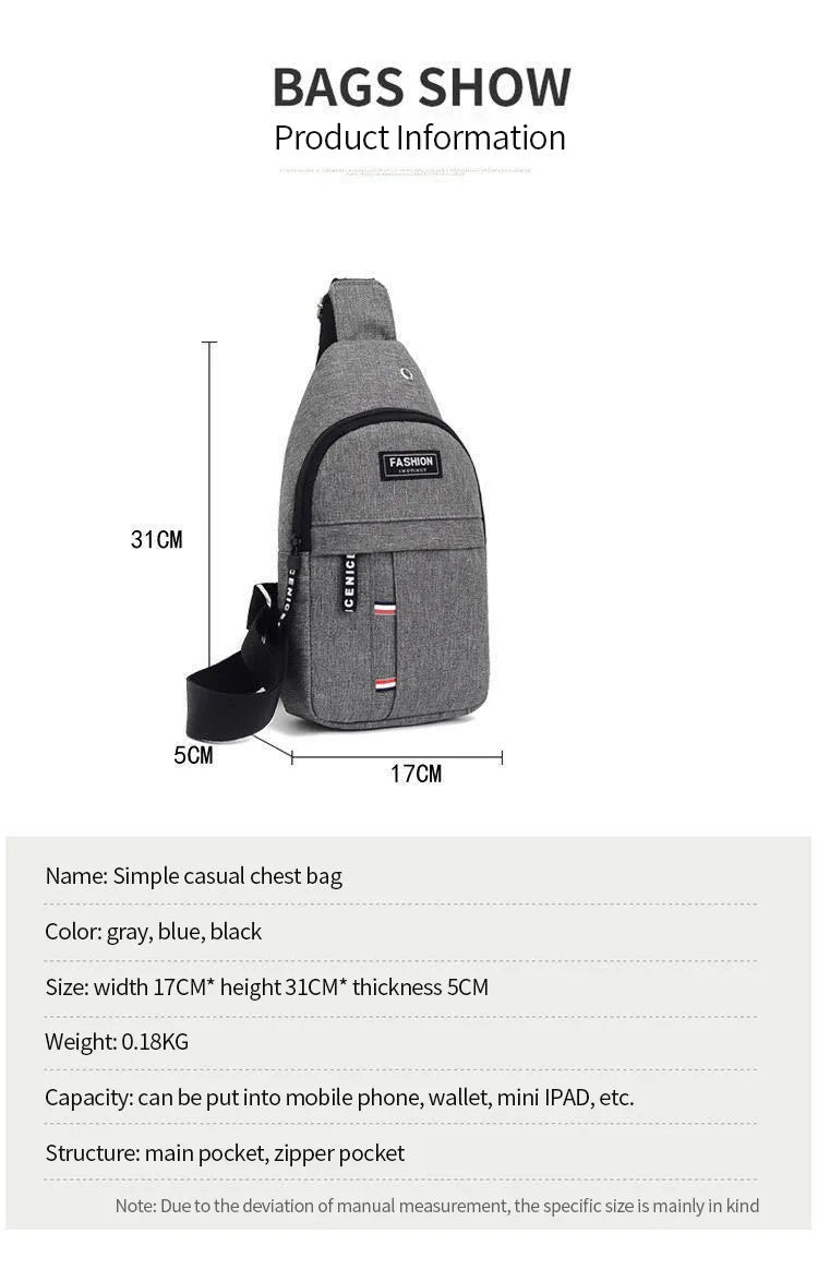 Sac banane étanche de grande capacité pour hommes, sangle réglable pour les activités de plein air, les voyages, la course, la randonnée et le cyclisme