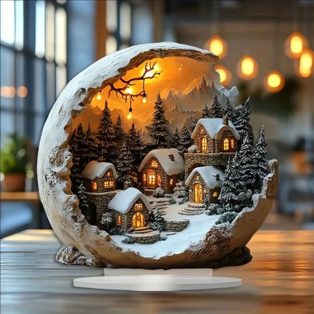1 décoration de vacances de Noël, style bohème, décoration de bureau multifonctionnelle pour chambre à coucher, idée cadeau unique.