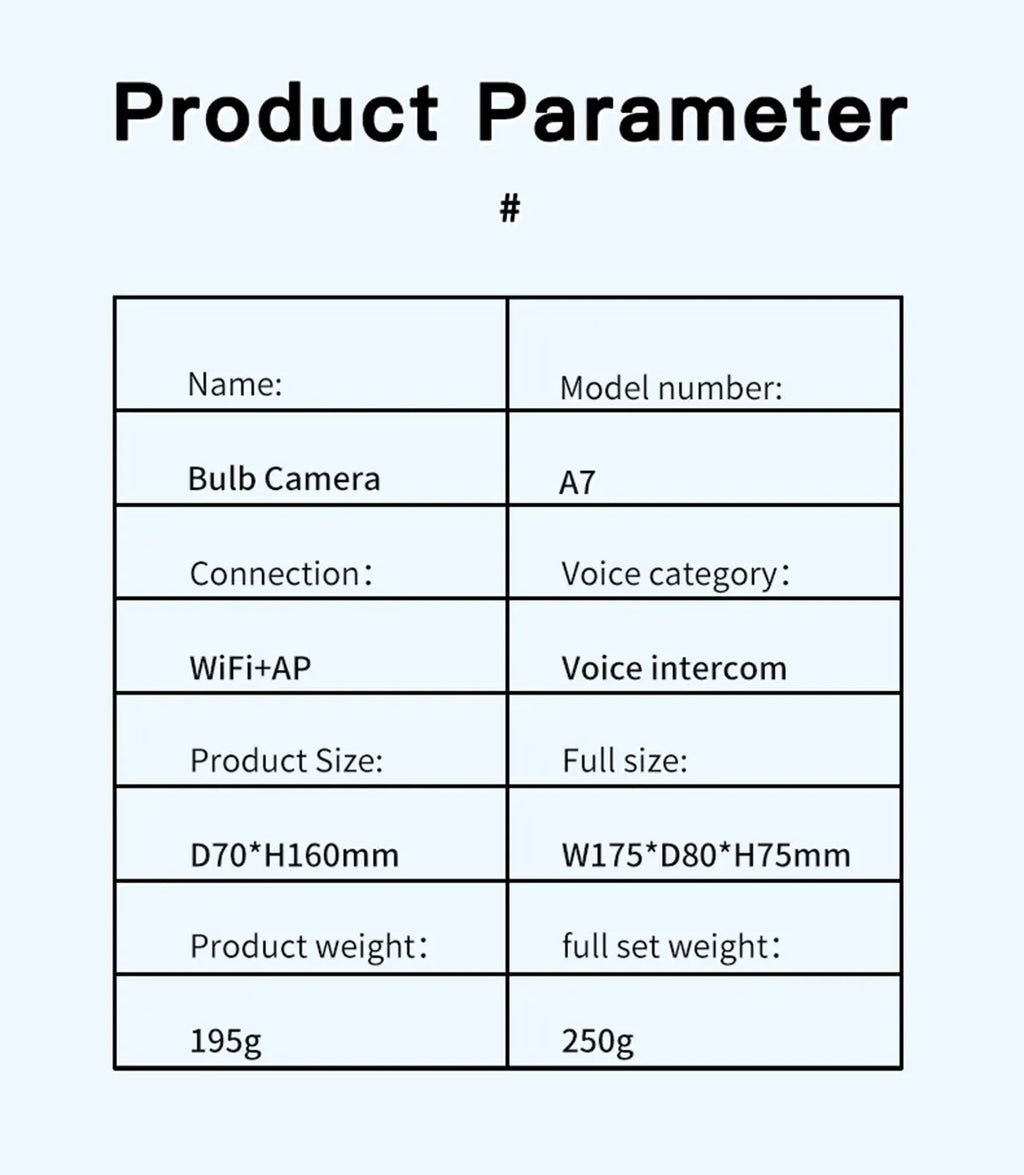Caméra de Surveillance couleur Vision nocturne moniteur de sécurité automatique suivi humain Zoom intérieur Wifi Miini caméra IP