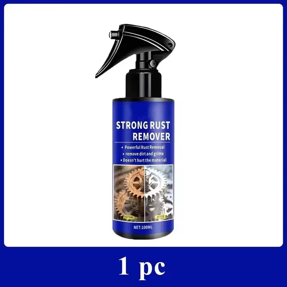 Spray décapant de rouille automobile pour voitures, nettoie rapidement le métal et le fer, spray décapant de rouille pour tuyaux d'échappement, agent de décapage des taches