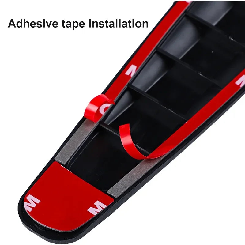Bande de protection de pare-chocs de voiture, bandes de protection d'angle, protection contre les rayures, anti-collision, accessoires automobiles, 2 pièces