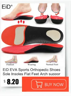 Semelles orthopédiques en gel de qualité supérieure unisexe, pied plat 4WD, semelle de santé pour chaussures, insertion de coussin de soutien de la voûte plantaire pour fasciite plantaire