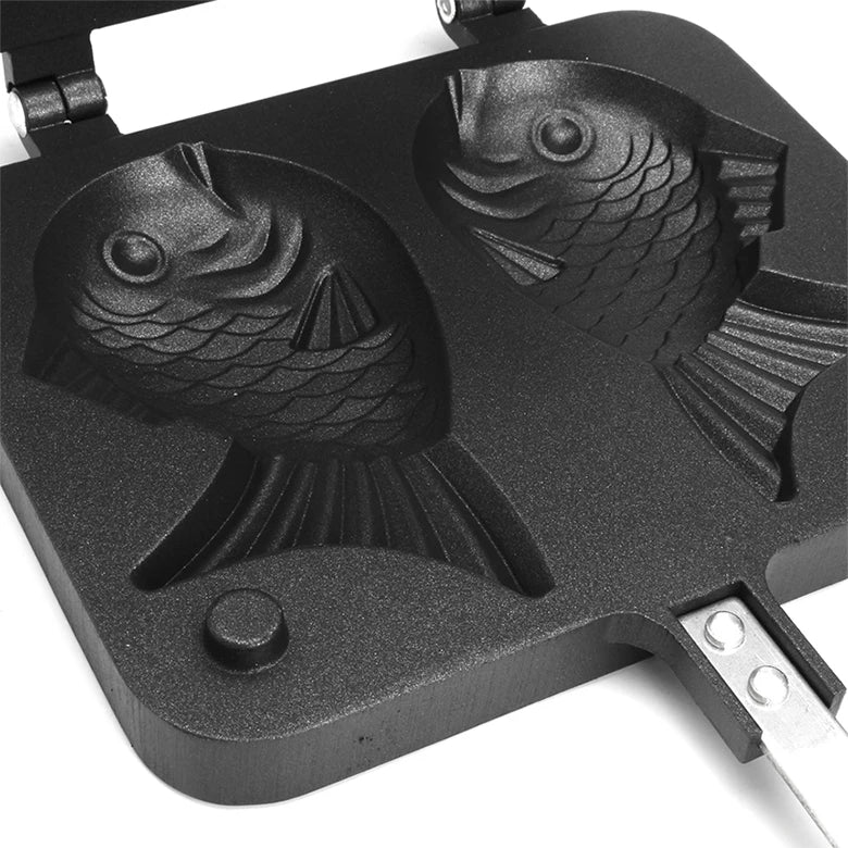 Moule à gaufres en forme de poisson japonais, moule à gâteau Taiyaki 2/4, moules à gâteaux, cuisson de desserts, cuisine pour bricolage à la maison