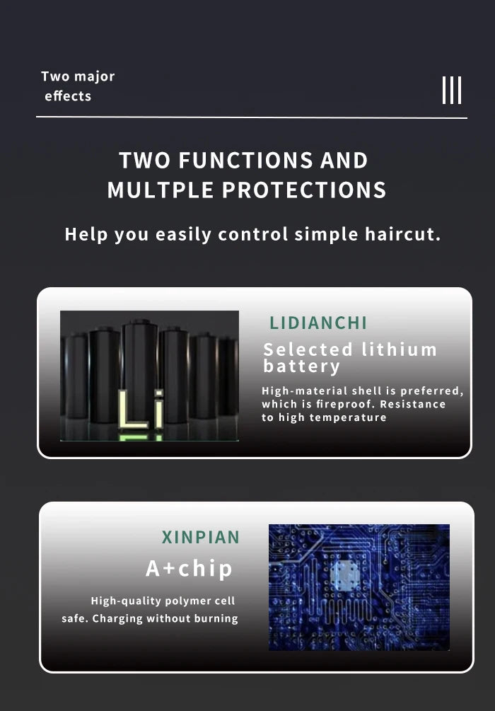 Kemei KM-2296 KM-2299 KM-1102 Kit de tondeuse à cheveux rasoir électrique pour hommes tondeuse à cheveux Machine de coupe de cheveux professionnelle