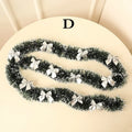 Guirlande de ruban pour décoration de réveillon de noël, 2M, hauts de Bar, arbre de noël, ornements de cuisine, accessoire de décoration pour fête de mariage et noël