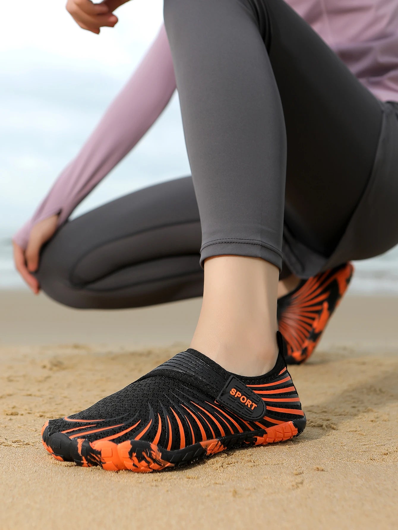 Chaussures d'eau pour hommes et femmes, pieds nus, chaussettes aquatiques à séchage rapide, chaussures de Sport athlétiques en plein air pour kayak, bateau, randonnée, surf, marche