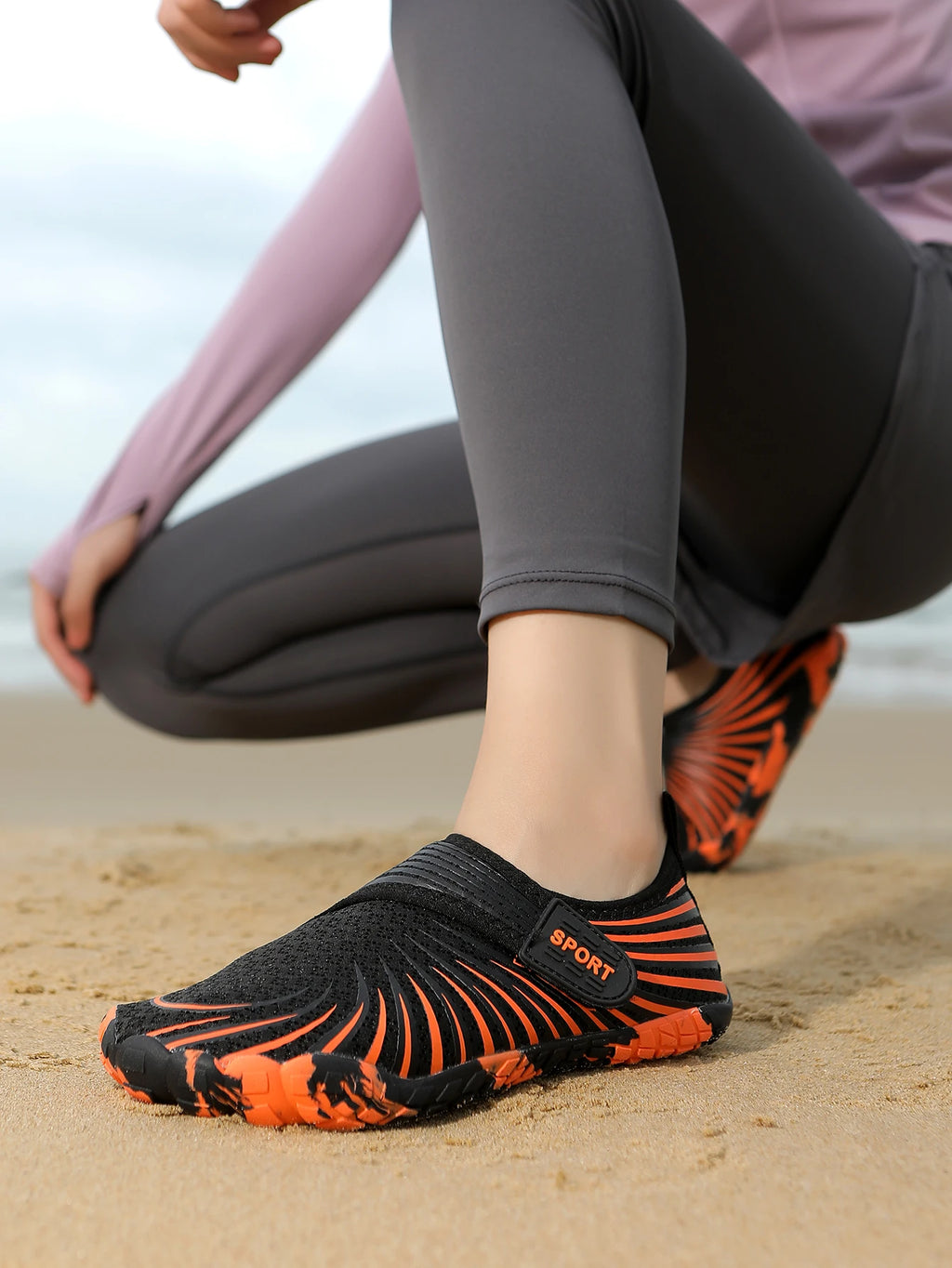 Chaussures d'eau pour hommes et femmes, pieds nus, chaussettes aquatiques à séchage rapide, chaussures de Sport athlétiques en plein air pour kayak, bateau, randonnée, surf, marche