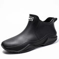 Chaussures de pluie tendance pour homme, imperméables, antidérapantes, en caoutchouc, pour l'extérieur, la cuisine et la pêche