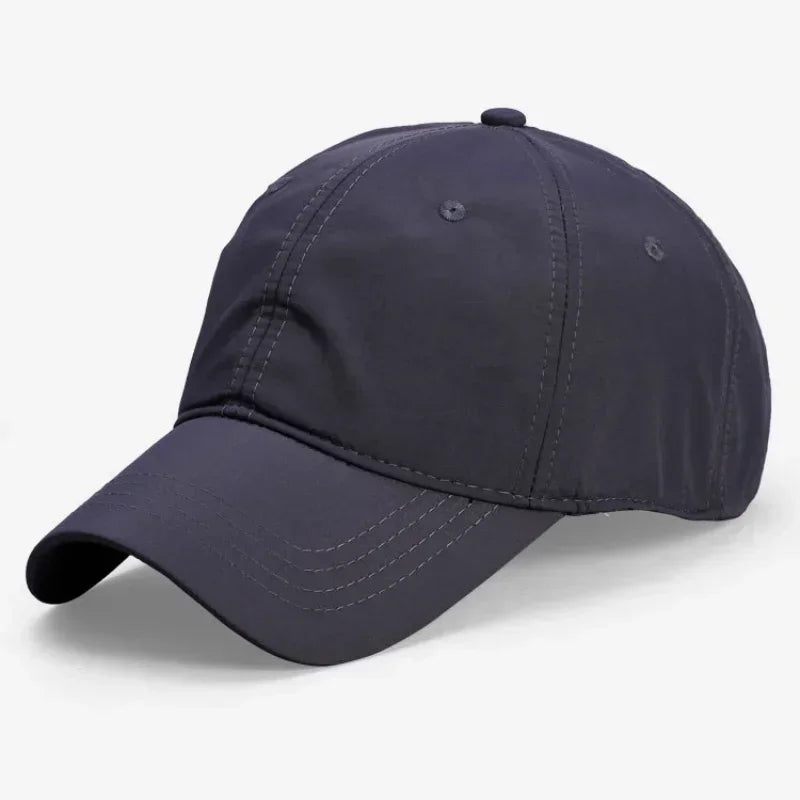 Casquette de Baseball à séchage rapide pour hommes, grande taille 63-67cm, chapeau de papa respirant, grande taille, couronne souple réglable, casquette de course unisexe, nouvelle collection