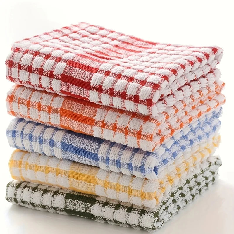 Serviettes absorbantes à carreaux