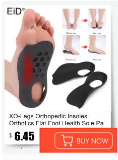 Semelles orthopédiques en gel de qualité supérieure unisexe, pied plat 4WD, semelle de santé pour chaussures, insertion de coussin de soutien de la voûte plantaire pour fasciite plantaire
