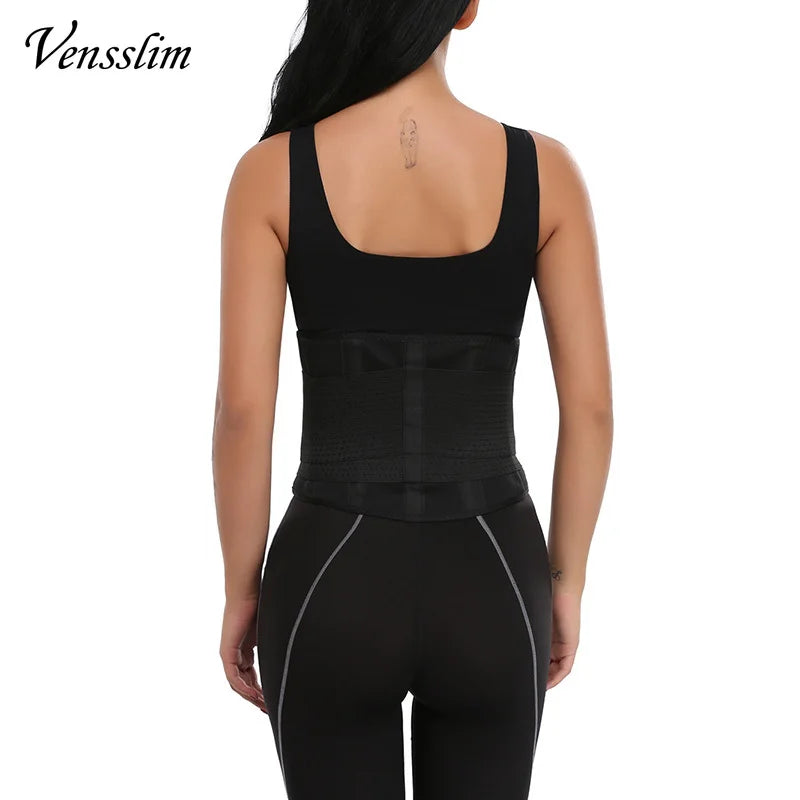 Vensslim femmes Sauna sueur ventre tondeuse ceinture taille formateur minceur corps Shaper Corset entraînement ventre mince gros brûleur ceintures