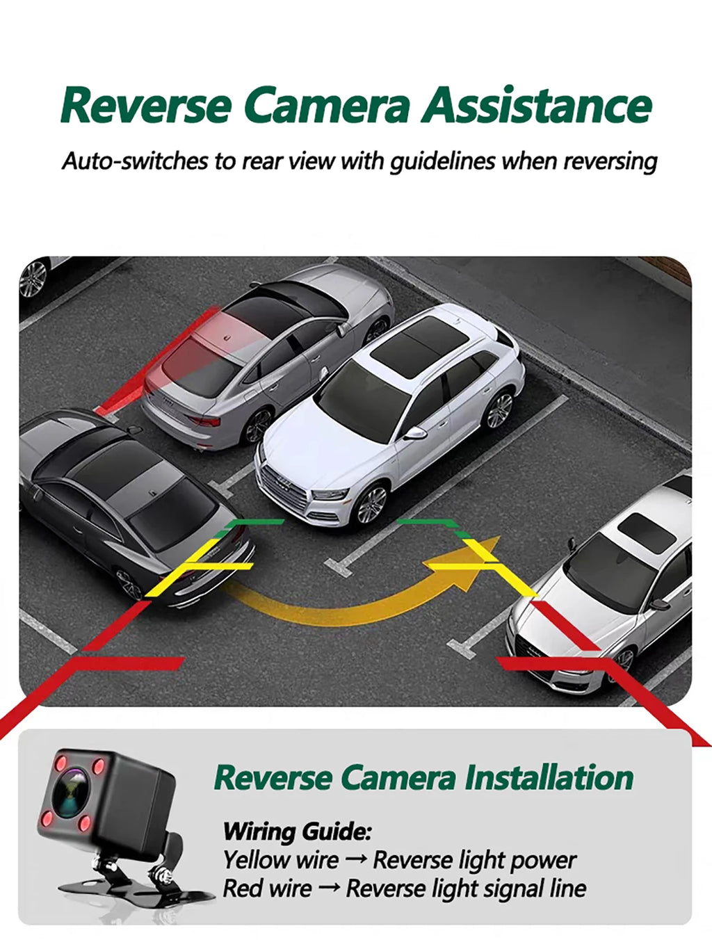 Dashcam 4 canaux wifi voiture dvr caméras de tableau de bord pour voiture mode de stationnement de boîte arrière 24h intérieur avant et arrière 360 dash cam