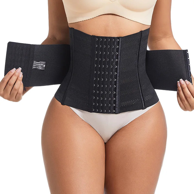 Shapewear femmes Corset taille formateur corps Shaper Double ventre contrôle minceur gaine ventre plat réducteur ceintures Cincher