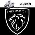 Projecteurs de bienvenue pour portières de voiture, 2 pièces, accessoires pour Peugeot 206 307 308 207 3008 208 407 508 2008 5008 301