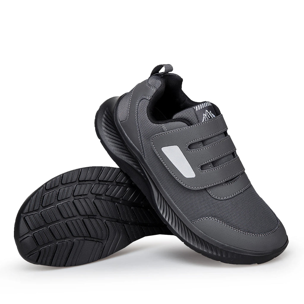 Chaussures Diabétiques à Bout Large, Facilement Ajustables pour Pieds Gonflés, Soutien Orthopédique pour Hallux Valgus et Éversion du Pouce