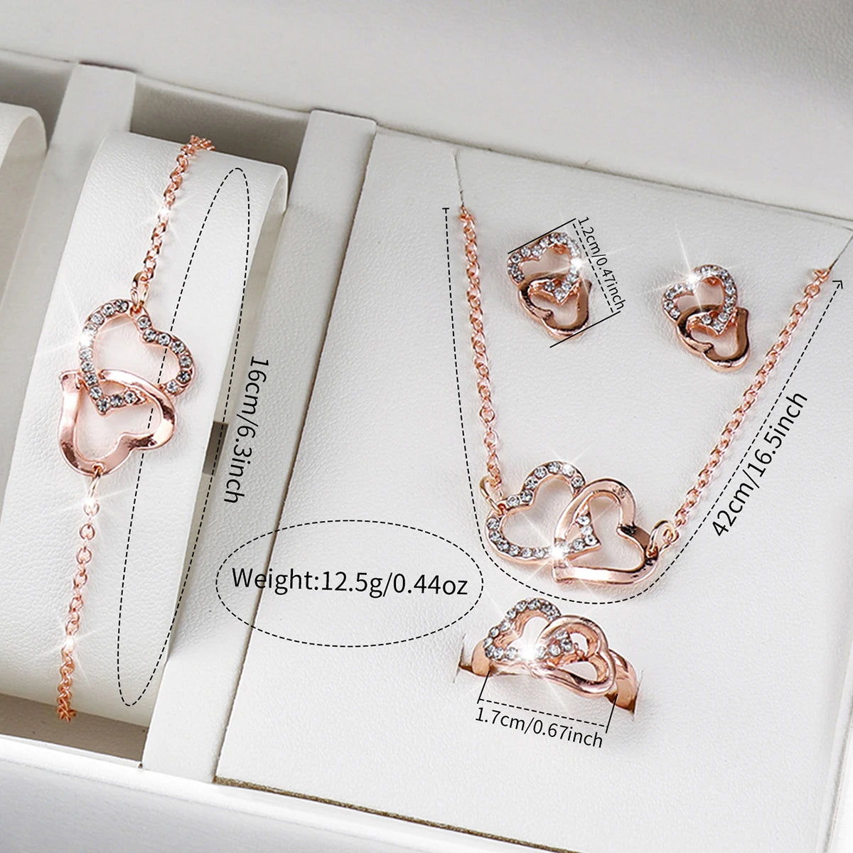 6 pièces/ensemble mode cadran givré montre à Quartz pour femmes bracelet en cuir montres coeur ensemble de bijoux (sans boîte)