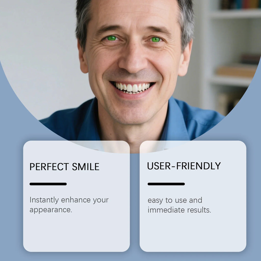 Ensemble de décoration dentaire confortable pour embellir les espaces entre les dents et améliorer l'apparence du sourire