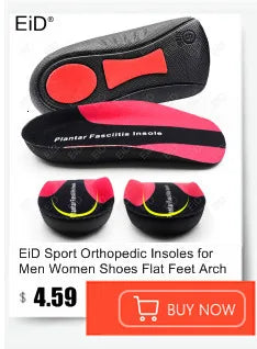 Semelles orthopédiques en gel de qualité supérieure unisexe, pied plat 4WD, semelle de santé pour chaussures, insertion de coussin de soutien de la voûte plantaire pour fasciite plantaire