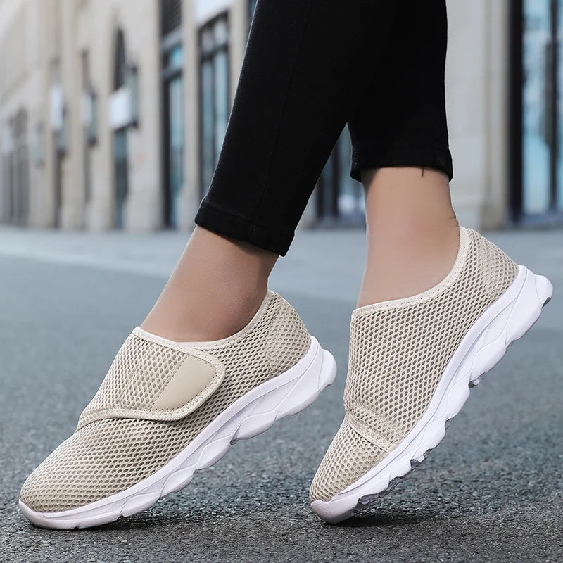 Chaussures orthopédiques décontractées pour pieds larges, gonflées, réglage de l'éversion du pouce, chaussures de marche pour diabétiques, souples et confortables, nouvelle collection
