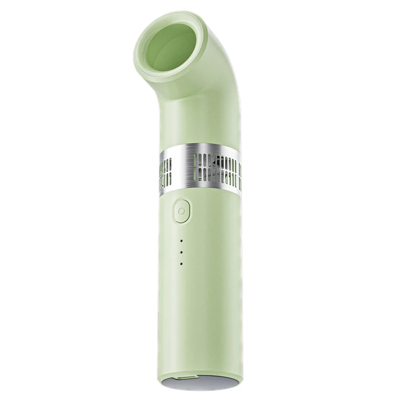 Ventilateur portable sans pales Lenovo, mini-ventilateur haute vitesse, rechargeable par USB, pliable, pour voyage, ventilateur portatif sans pales