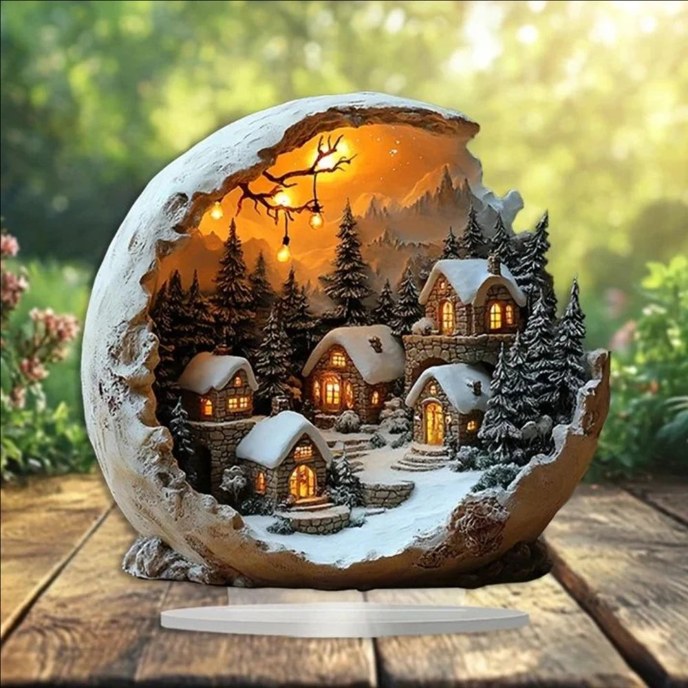 1 décoration de vacances de Noël, style bohème, décoration de bureau multifonctionnelle pour chambre à coucher, idée cadeau unique.