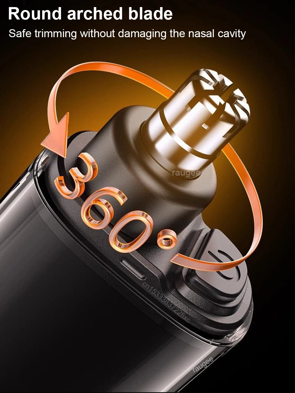 Tondeuse à poils de nez électrique Rechargeable pour hommes, rasoir pour sourcils, Mini tondeuse à cheveux Portable de poche