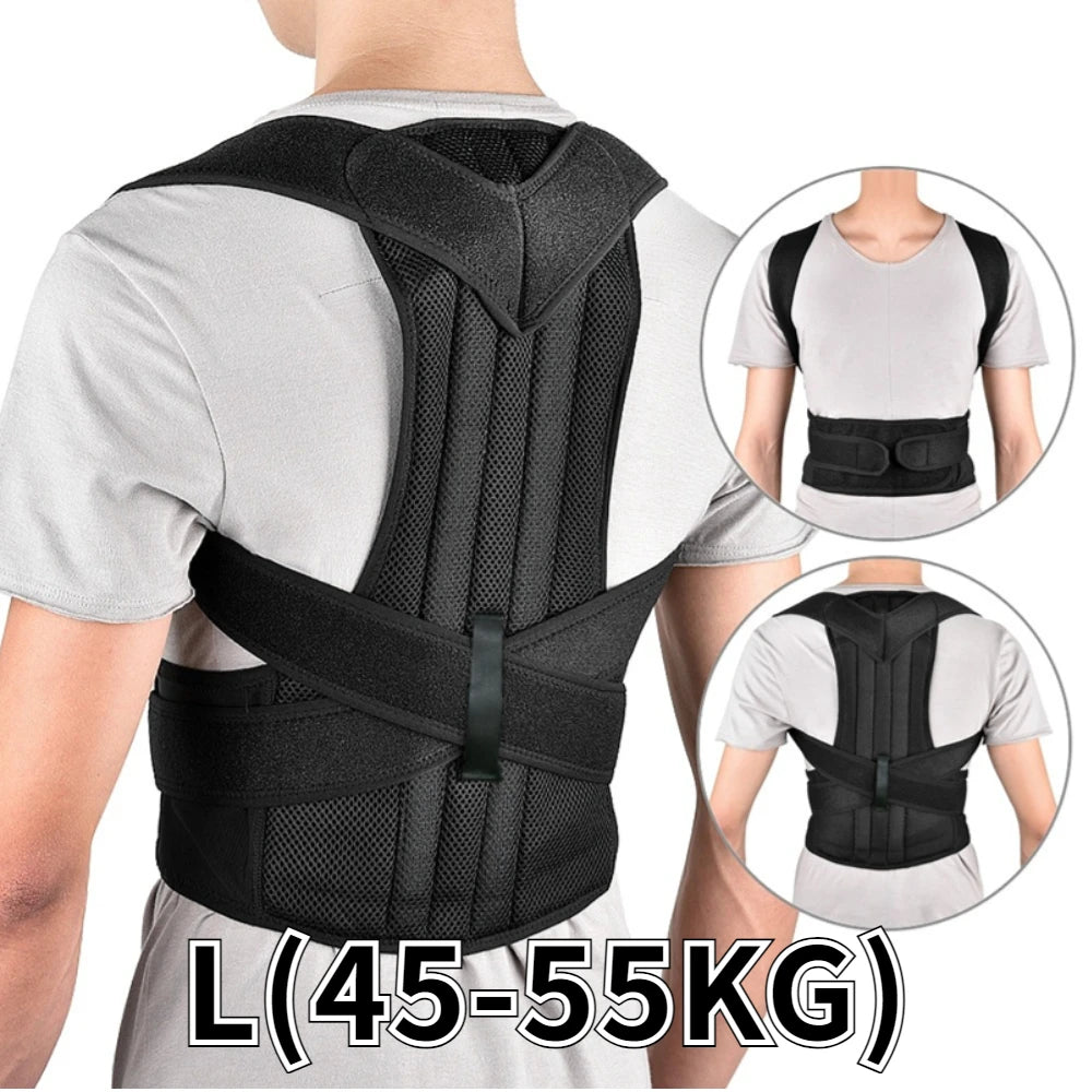 Correcteur de Posture du dos, ceinture correctrice Anti-chameau, ceinture correctrice de Posture assise, orthopédique réglable, nouveau
