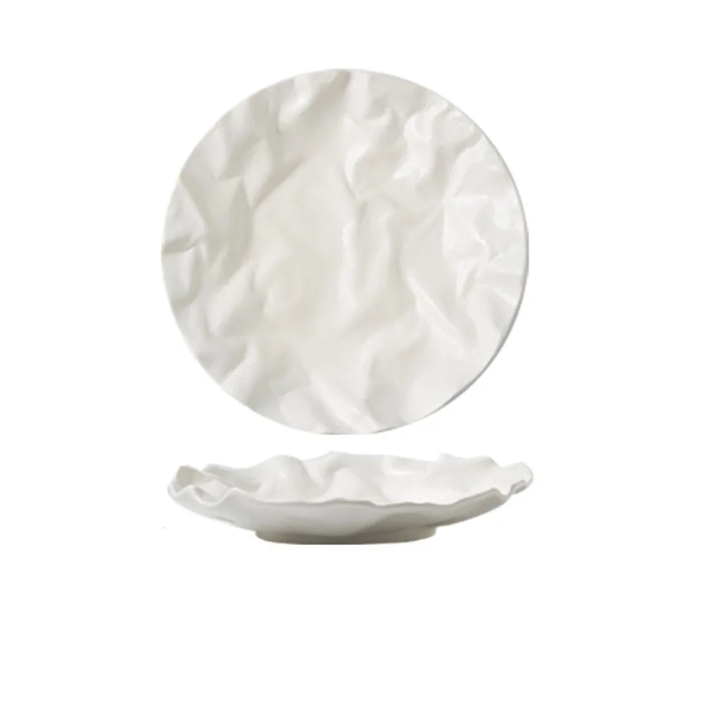Assiette en céramique pour cuisine occidentale, créative, multifonctionnelle, réutilisable, pour steak et pain