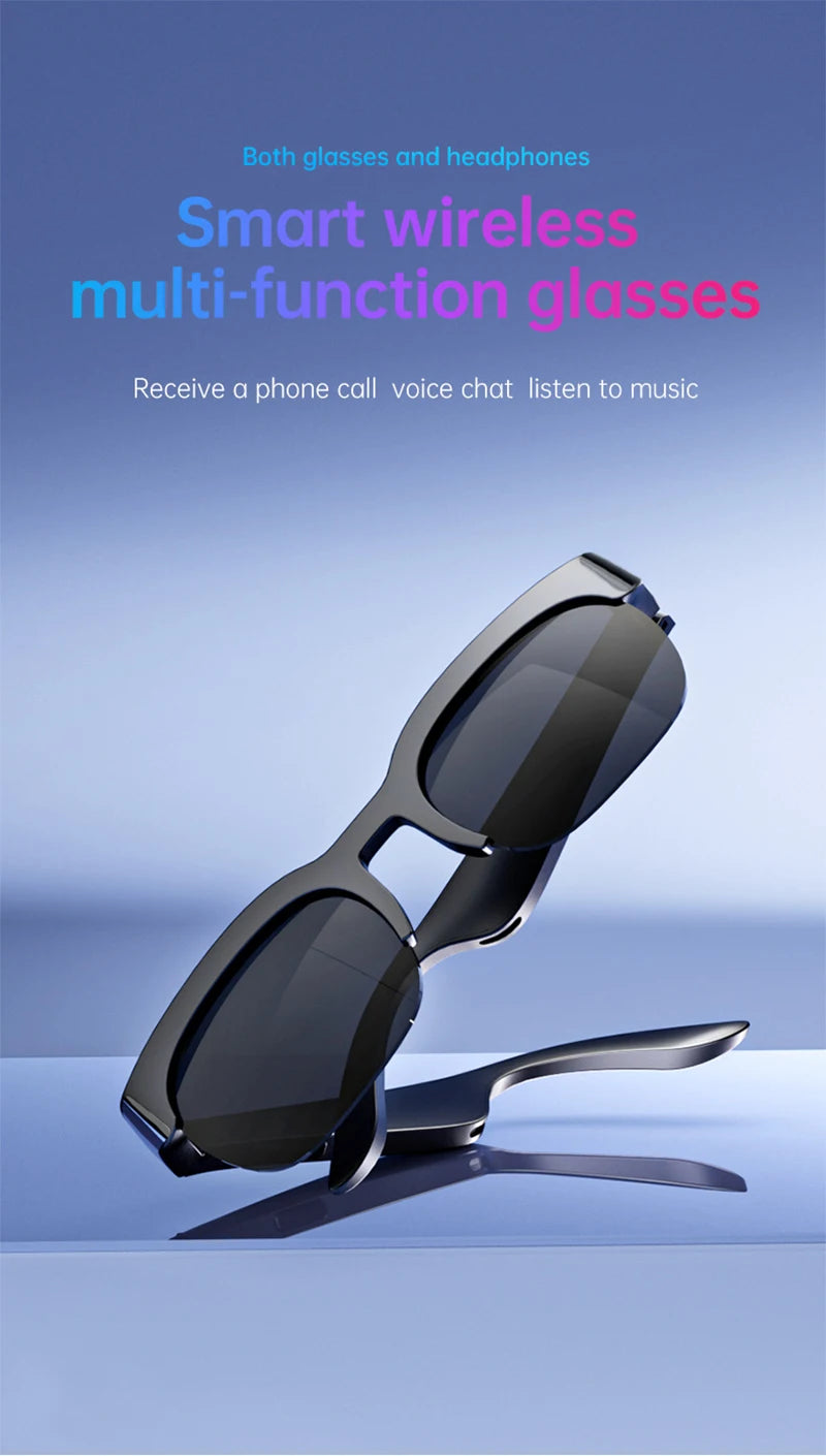 VIVO 2026 Nouvelles Lunettes Intelligentes Traduction IA Conversation Bluetooth Enregistrement Écoute Musicale Lunettes de Soleil Intelligentes pour Hommes et Femmes