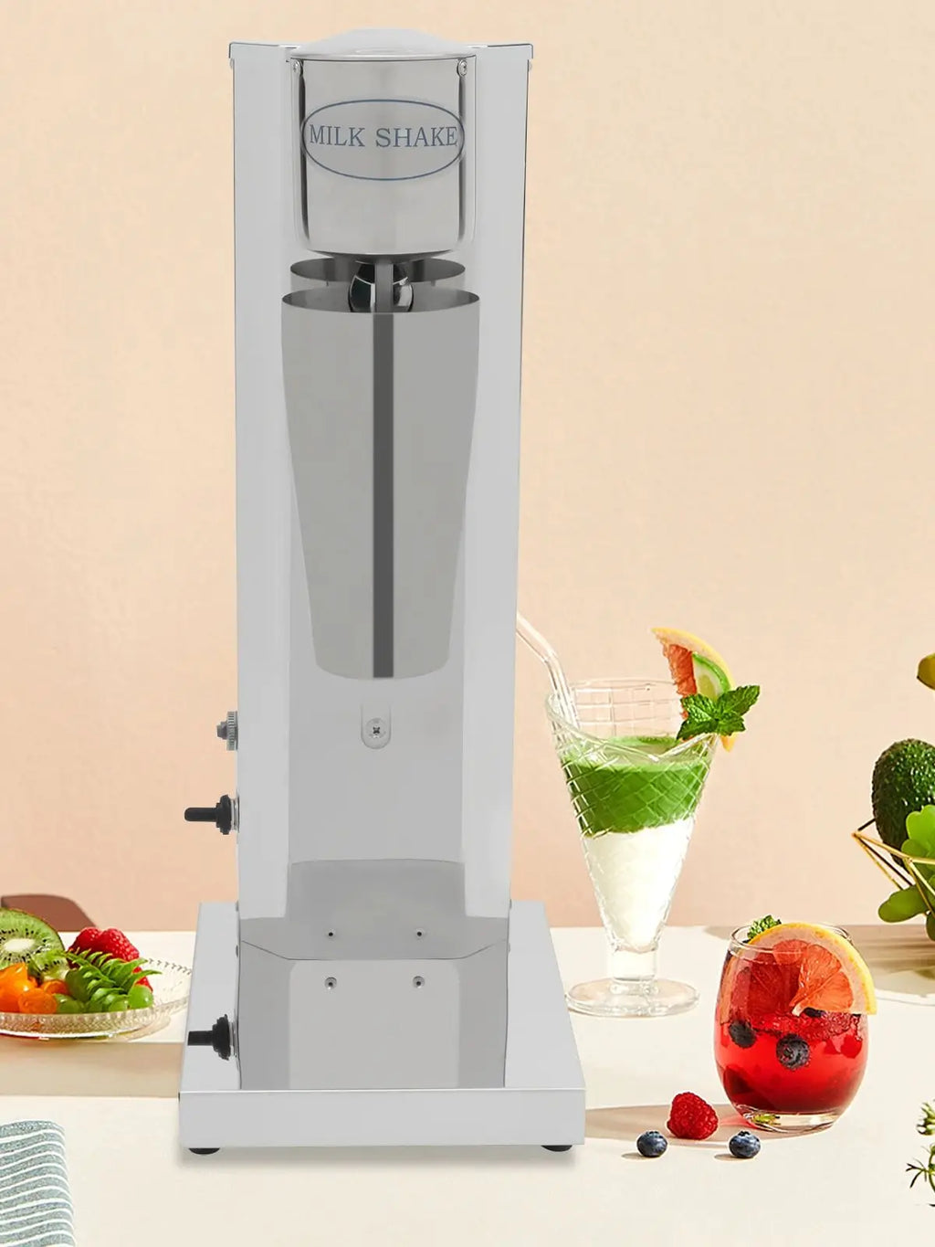 Machine à Milk-Shake commerciale 180W 650ML, en acier inoxydable, mélangeur de crème de lait 18000 tr/min