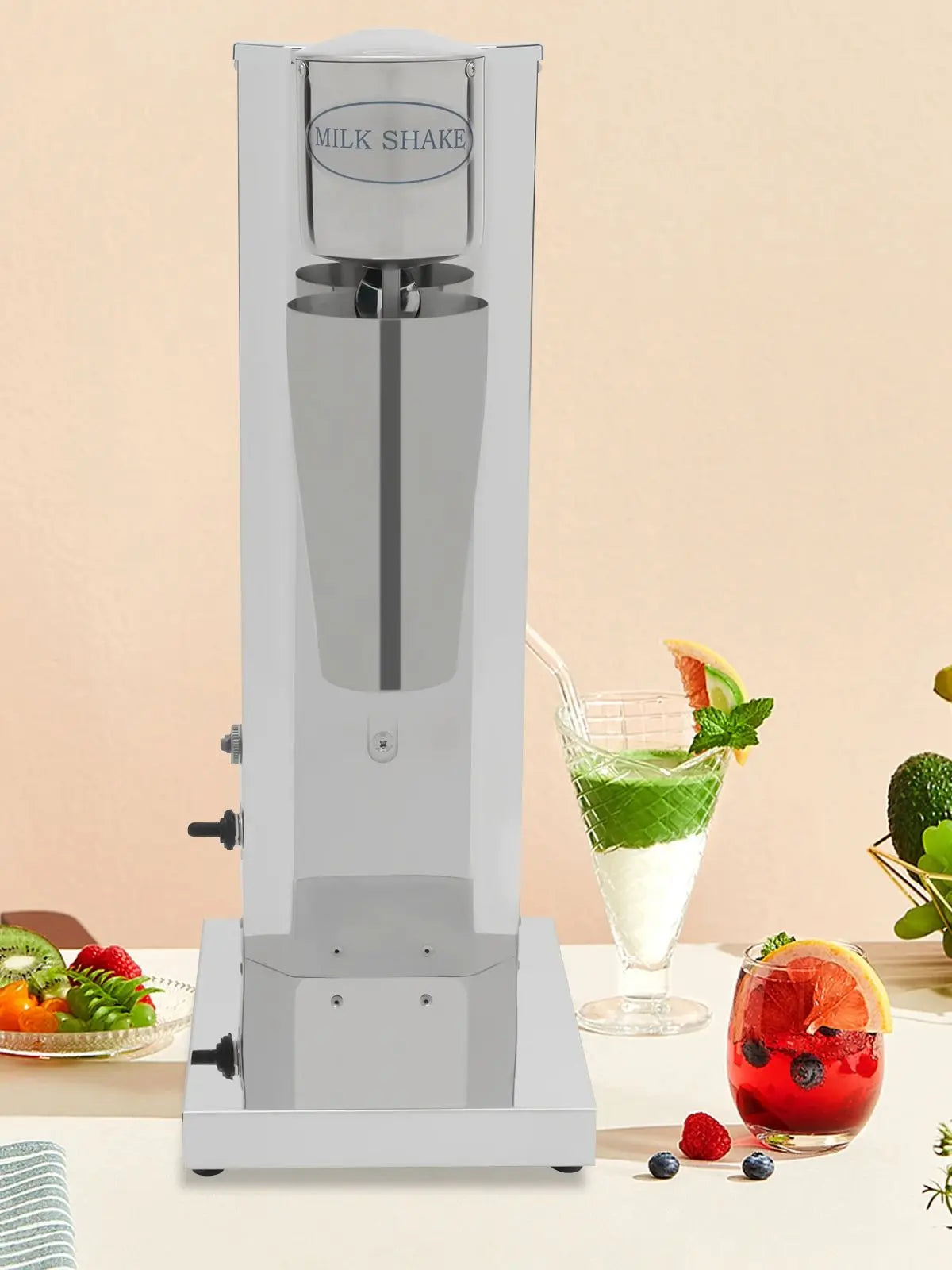Machine à Milk-Shake commerciale 180W 650ML, en acier inoxydable, mélangeur de crème de lait 18000 tr/min