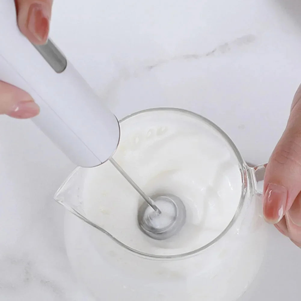 Gadgets de cuisine domestiques sans fil, accessoires de cuisine électriques, mélangeur de lait, mousseur, Mini batteur à café et œufs, outils de battage, Bar à manger