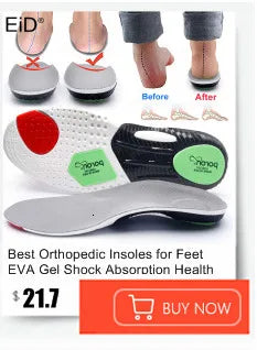 Semelles orthopédiques en gel de qualité supérieure unisexe, pied plat 4WD, semelle de santé pour chaussures, insertion de coussin de soutien de la voûte plantaire pour fasciite plantaire