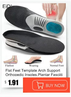 Semelles orthopédiques en gel de qualité supérieure unisexe, pied plat 4WD, semelle de santé pour chaussures, insertion de coussin de soutien de la voûte plantaire pour fasciite plantaire