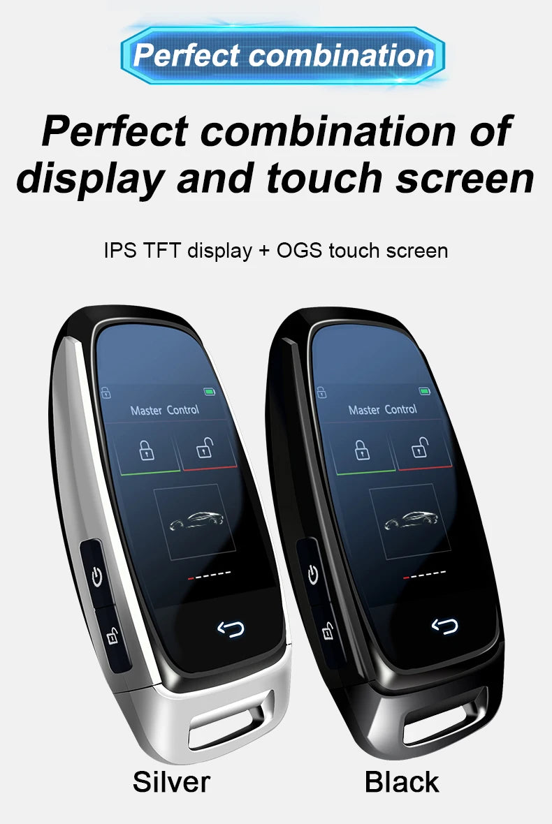 Affichage à distance LCD intelligent universel modifié CF920, clé d'entrée confortable, verrouillage automatique, pour Audi, BMW, Ford, Mazda, Toyota, KIA, Peugeot,   Fiat, Renault, Opel, Jeep, VW, Honda, Hyundai