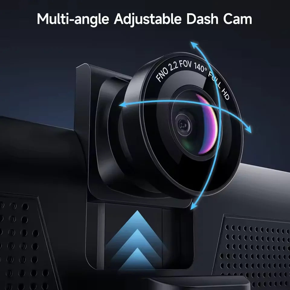 Srnubi 11.26 pouces 4K Dash Cam sans fil CarPlay et Android Auto Portable voiture DVR systèmes intelligents enregistreur vidéo GPS Navigation