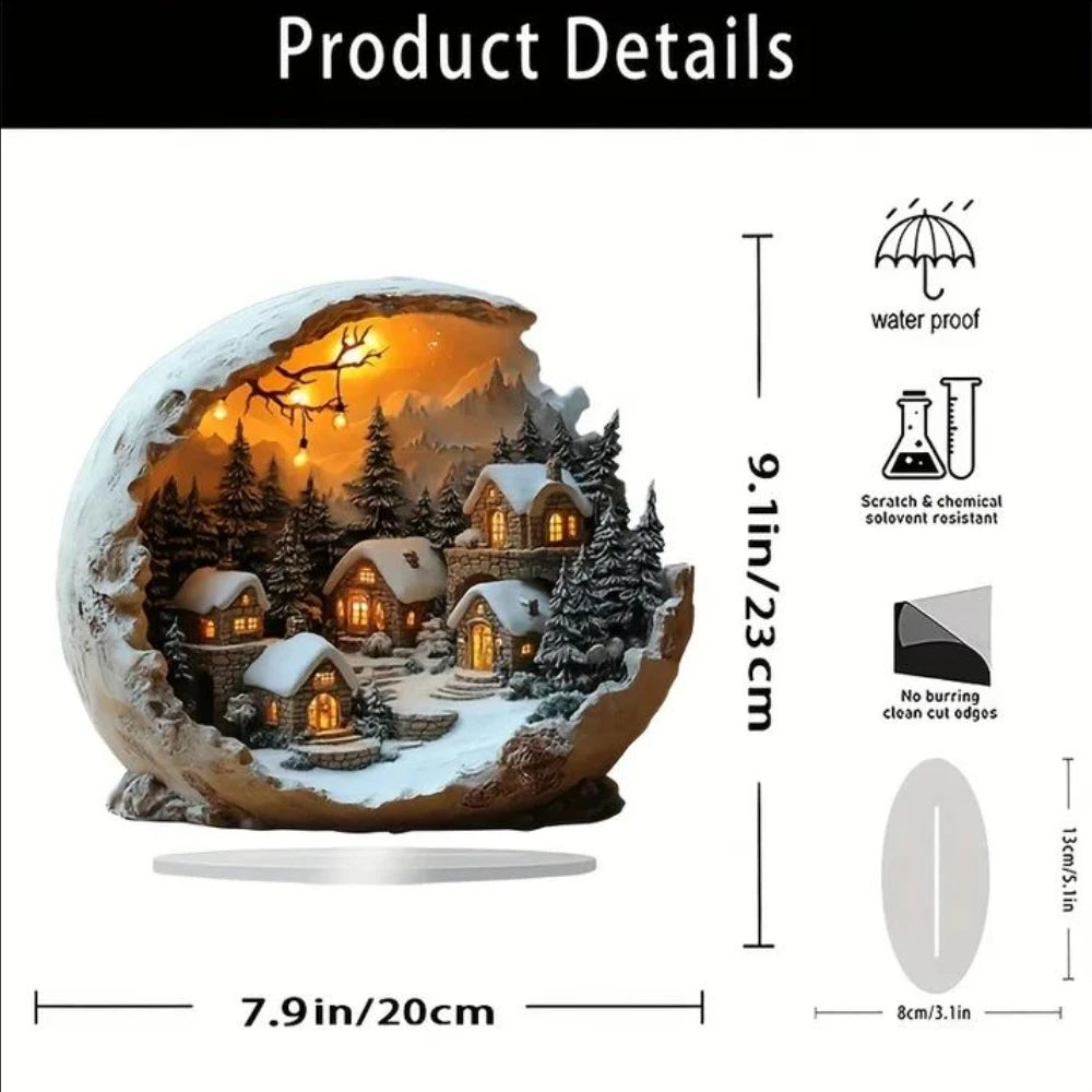 1 décoration de vacances de Noël, style bohème, décoration de bureau multifonctionnelle pour chambre à coucher, idée cadeau unique.