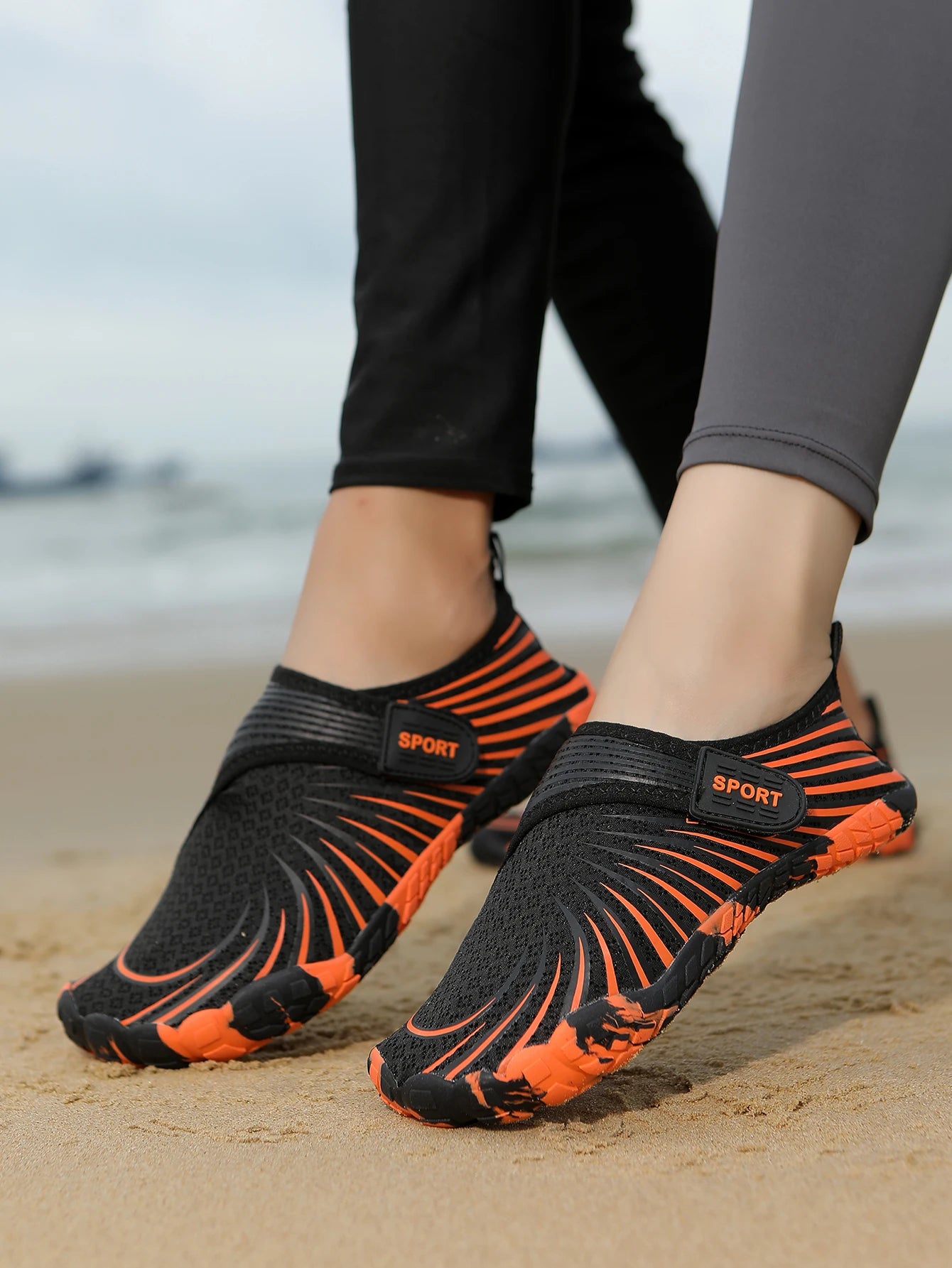 Chaussures d'eau pour hommes et femmes, pieds nus, chaussettes aquatiques à séchage rapide, chaussures de Sport athlétiques en plein air pour kayak, bateau, randonnée, surf, marche